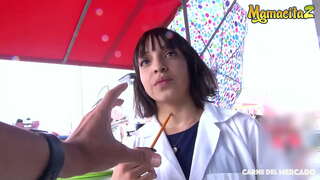 CARNE DEL MERCADO - #Matilde Ramos - ਗਰਮ Colombiana ਉੜ ਅਤੇ Fucks ਤੀਬਰ ਨਾਲ ਇੱਕ Guy ਹੈ, ਜੋ ਕਿ ਉਸ ਨੂੰ ਹੁਣੇ ਹੀ ਮੁਲਾਕਾਤ ਕੀਤੀ