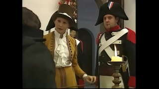 ���ెపోలియన్ యొక్క రెండవ భార్య అందమైన బ్లాండ్ మరియా లూయిసా పరిచయం at an inn,